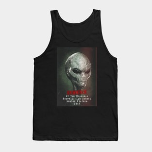 Roswell Alien High School Picture Tank Top